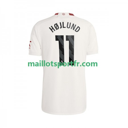 Maillot de Foot Manchester United Rasmus Hojlund 11 Troisieme 2023/24